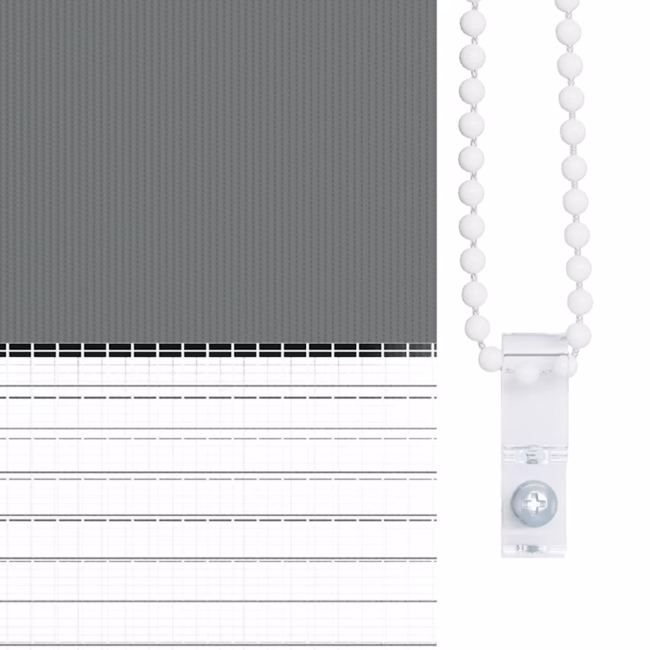 Triibuline zebraruloo tumehall, 45 x 150 cm, kanga laius 40,9 cm, polüester – 9