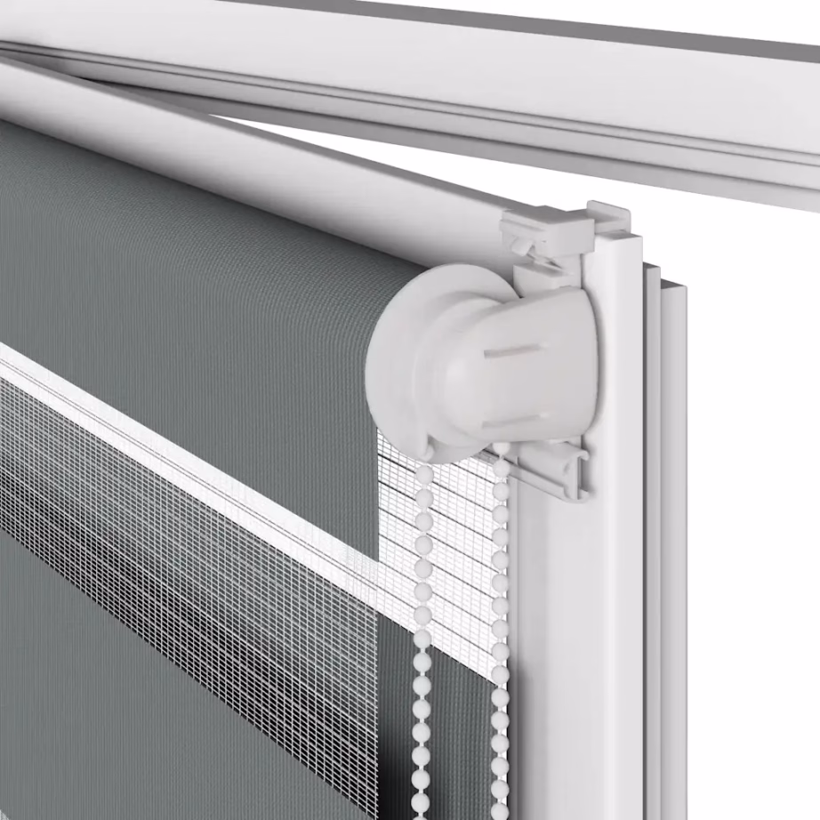 Tumehall sebra ruloo 120 x 150 cm, kanga laius 115,9 cm, 100% polüester – 11