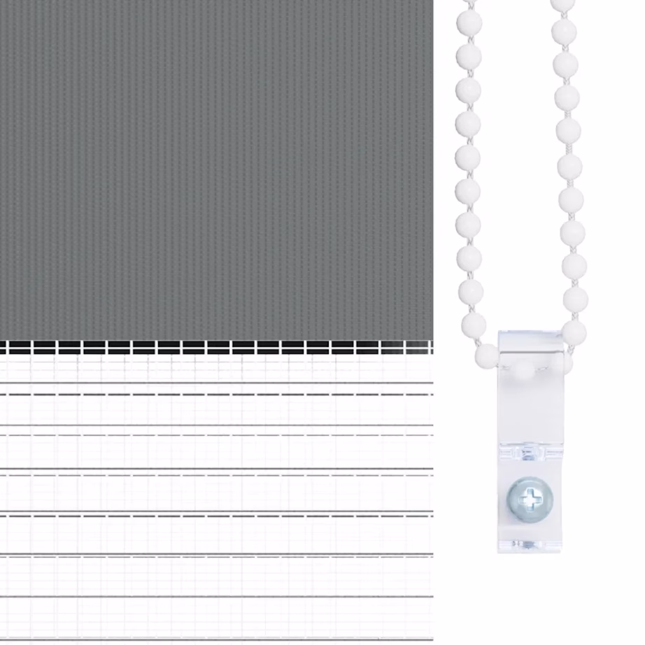 Tumehall sebra ruloo, 125 x 200 cm, 100% polüester, kanga laius 120,9 cm – 9