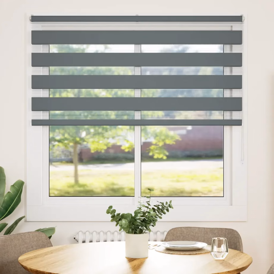 Tumehall sebra ruloo kettmehhanismiga, 145 x 100 cm, polüester – 2