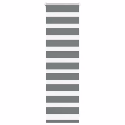 Tumehall sebra ruloo, triibuline, 45 x 100 cm, 100% polüester