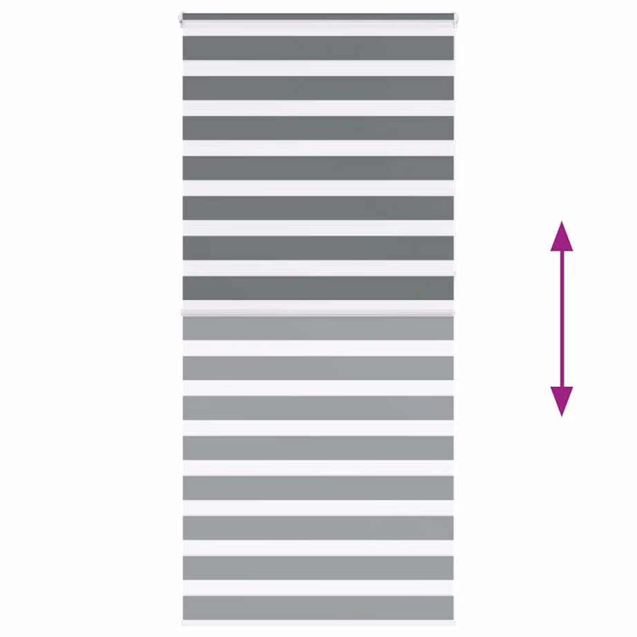 Tumehall sebraruloo kettmehhanismiga, 105 x 230 cm, 100% polüester – 5