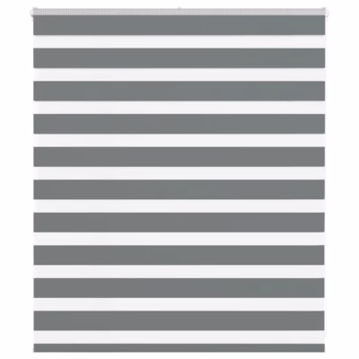 Tumehall sebraruloo triibulise kangaga, 135 x 100 cm, 100% polüester