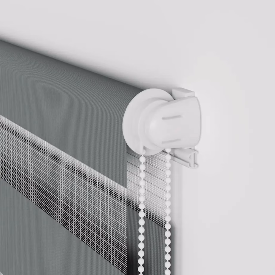 Tumehall sebraruloo 140 x 100 cm, 100% polüester, kanga laius 135,9 cm, alumiiniumsiiniga – 10