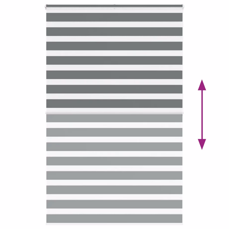 Tumehall sebraruloo kettmehhanismiga 145 x 200 cm, polüester – 5