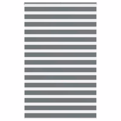 Tumehall sebraruloo 150 x 200 cm, 100% polüster, alumiiniumsiiniga