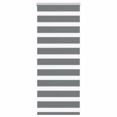 Tumehall sebraruloo 55 x 100 cm, polüester, kahe paigaldusviisiga