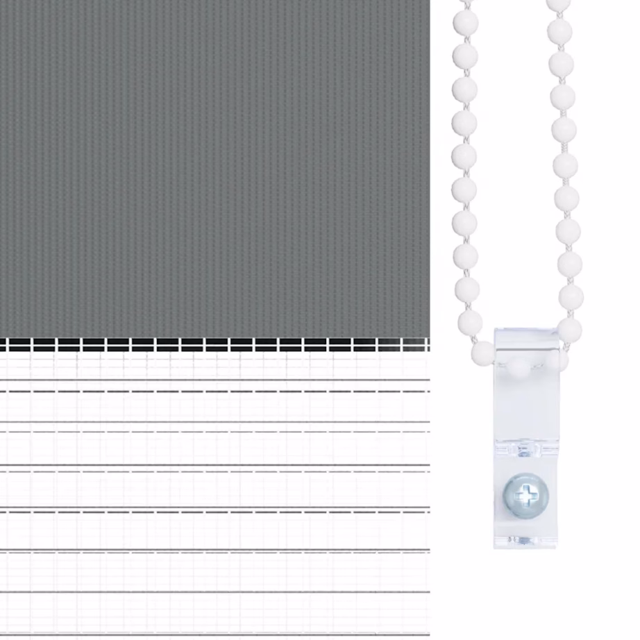 Tumehall sebraruloo kettmehhanismiga, 90 x 100 cm, 100% polüester – 9