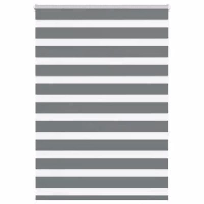 Tumehall sebraruloo läbipaistvate ja läbipaistmatute ribadega, 95 x 150 cm