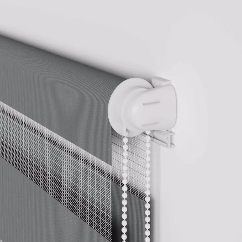 Tumehall sebraruloo läbipaistvate ja läbipaistmatute ribadega, 95 x 150 cm – 10