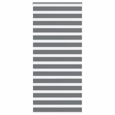 Tumehall sebraruloo kettmehhanismiga, 95 x 230 cm, 100% polüester, alumiiniumsiin