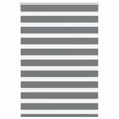 Tumehall triibuline päev-öö ruloo, 100 x 150 cm, polüester, kanga laius 95,9 cm