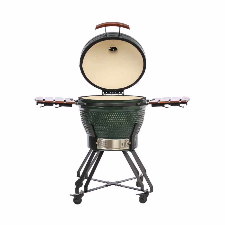 TunaBone Kamado Pro 24″ L roheline keraamiline grill 10–12 inimesele – 11