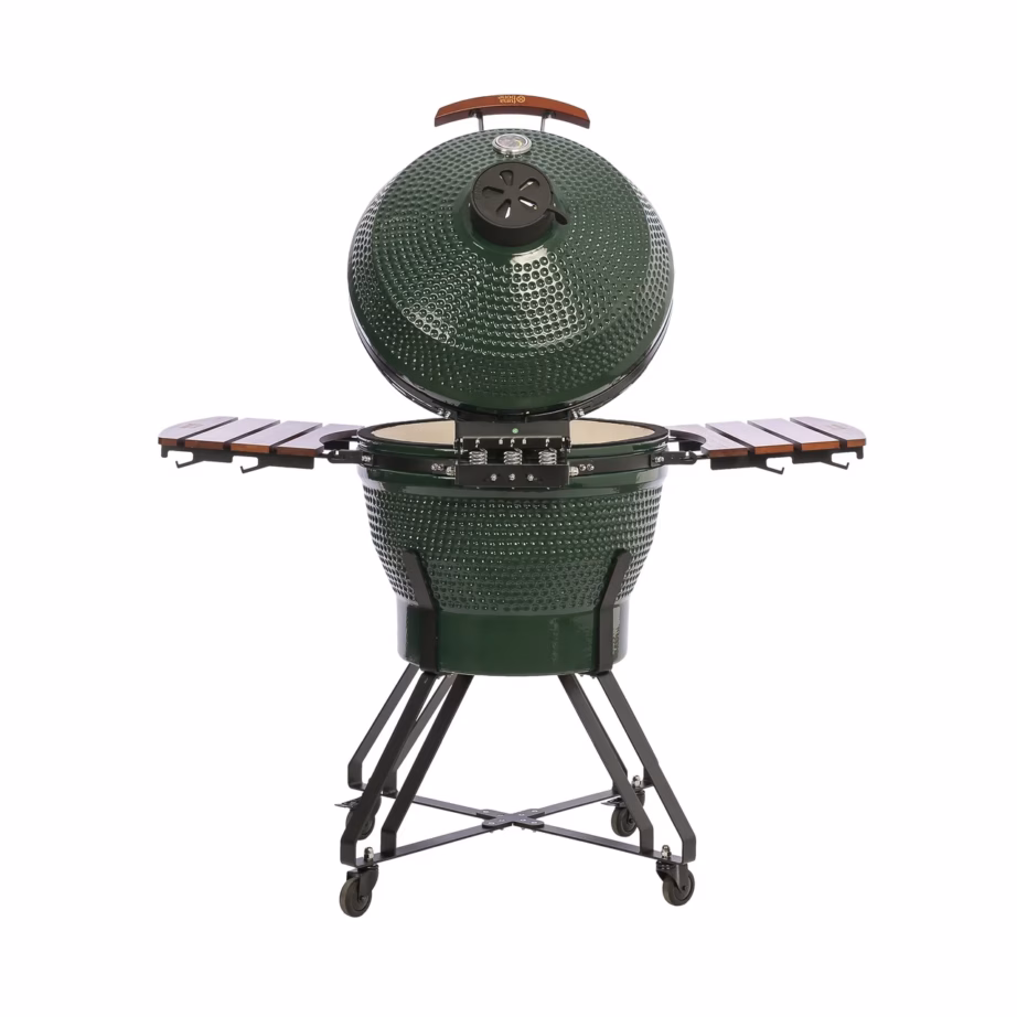 TunaBone Kamado Pro 24″ L roheline keraamiline grill 10–12 inimesele – 13