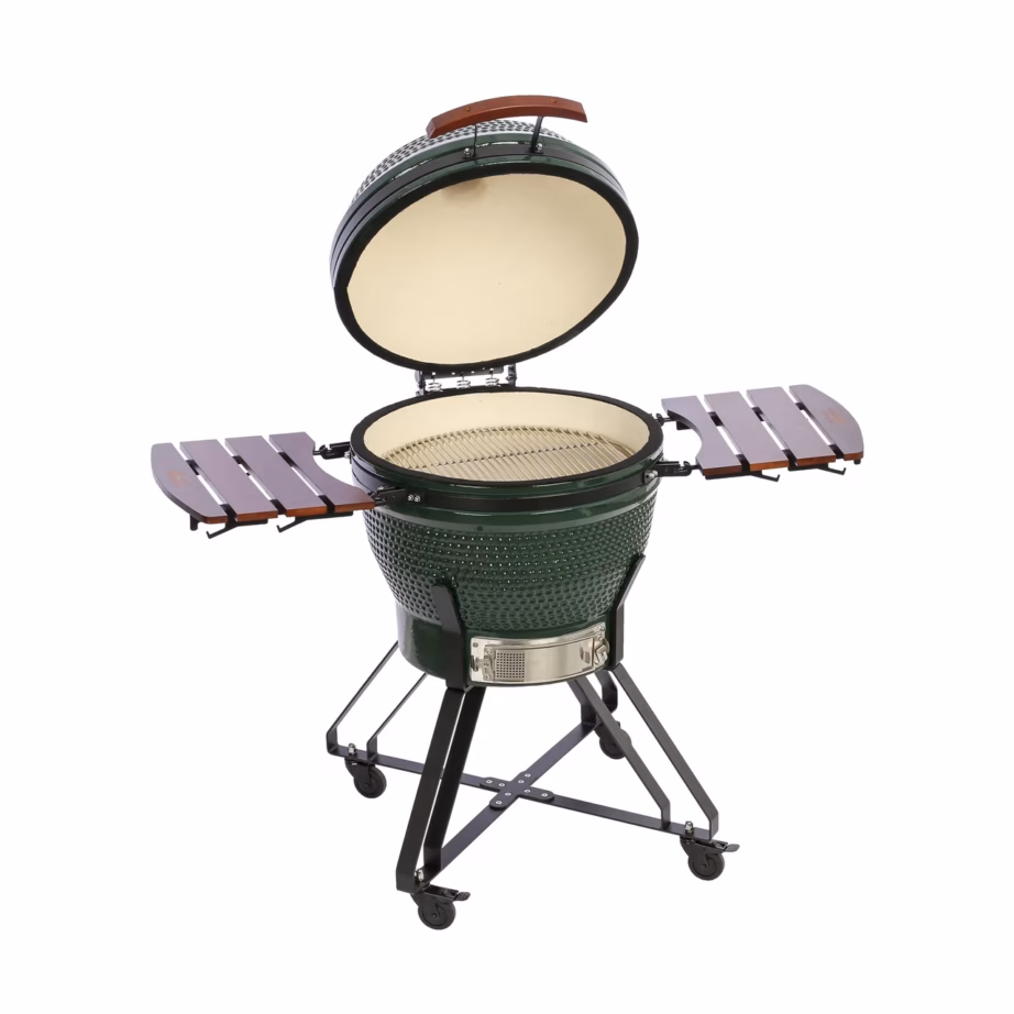 TunaBone Kamado Pro 24″ L roheline keraamiline grill 10–12 inimesele – 7