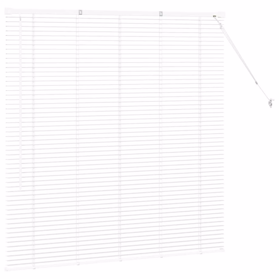 Valge alumiiniumist Veneetsia ruloo, 130 x 135 cm – 6