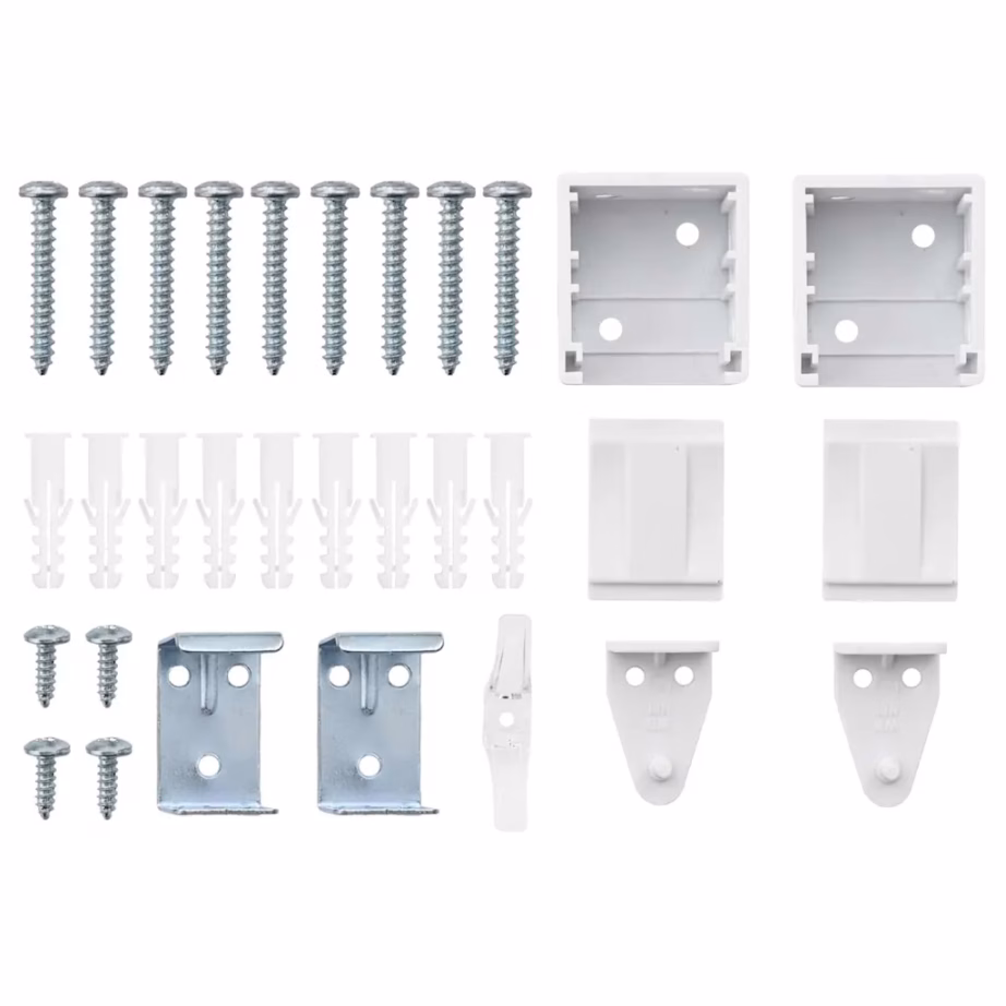 Valge alumiiniumist Veneetsia ruloo, 130 x 135 cm – 9