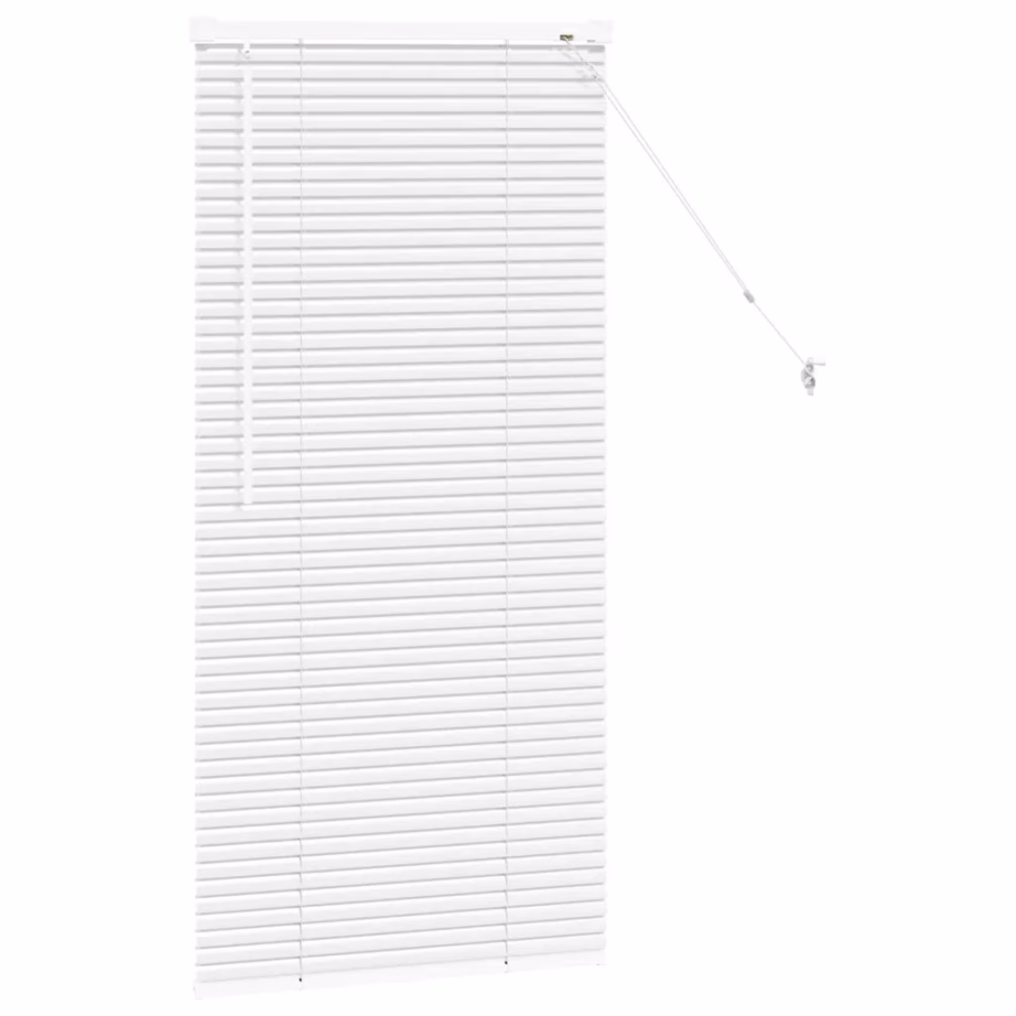 Valge alumiiniumist Veneetsia ruloo, 130 x 65 cm – 5