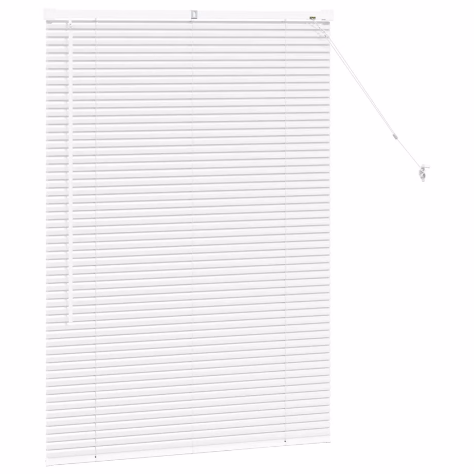 Valge alumiiniumist Veneetsia ruloo, 130 x 95 cm – 5