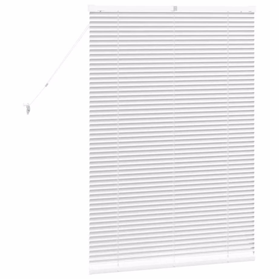 Valge alumiiniumist Veneetsia ruloo, 130 x 95 cm – 7