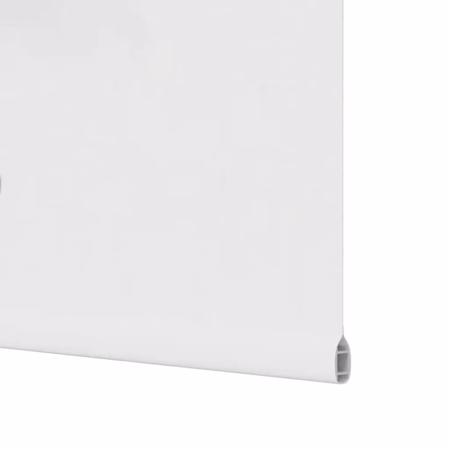 Veekindel dušikardina ruloo, valge PEVA, alumiiniumsiiniga, 90 x 240 cm - 12