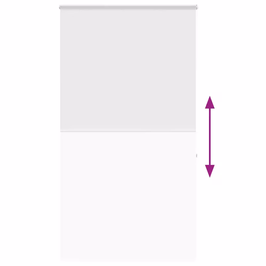 Valge kassetiga duširuloo, PEVA, 140 x 240 cm – 5