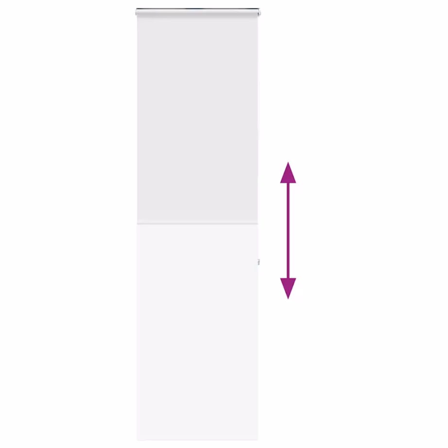 Valge kassetiga duširuloo, PEVA, 70 x 240 cm, kanga laius 66 cm – 5