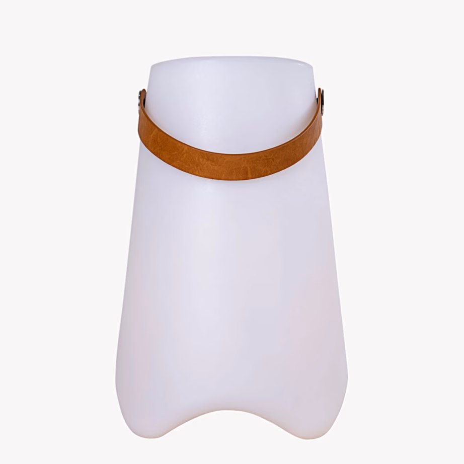 Valge LED-veinijahuti latern Bristol, laetav, 25 × 25 × 37,5 cm – 3