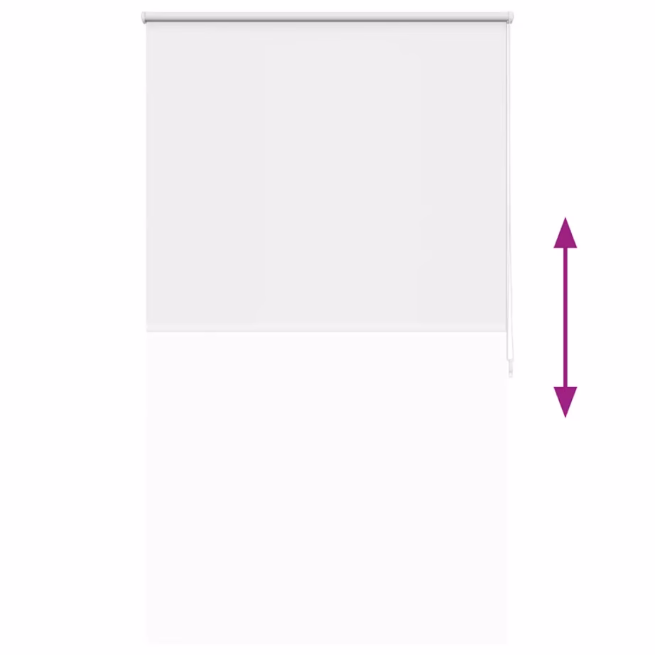 Valge pimendav ruloo hõbedase termotagusega, 120 x 175 cm – 9