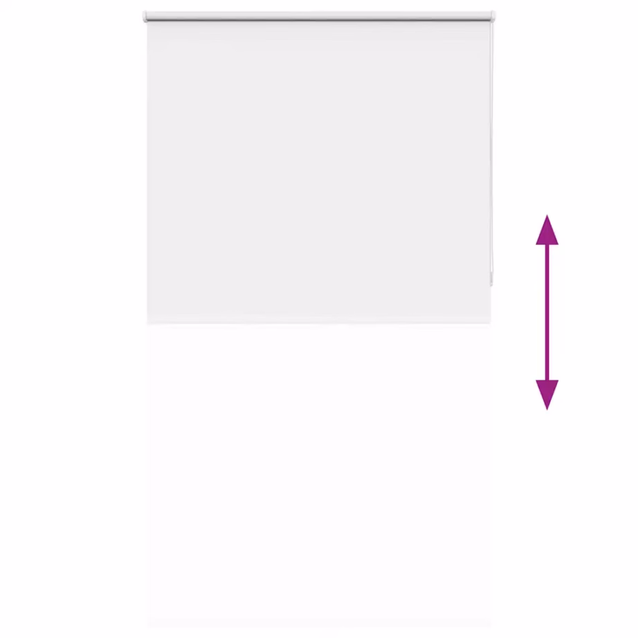 Valge pimendav ruloo kettmehhanismiga, 120 x 230 cm, polüester – 9