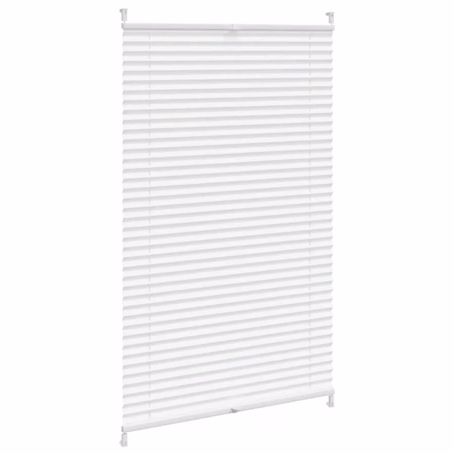 Plisseekardin päikesekaitseks, valge, 90 x 150 cm – 3