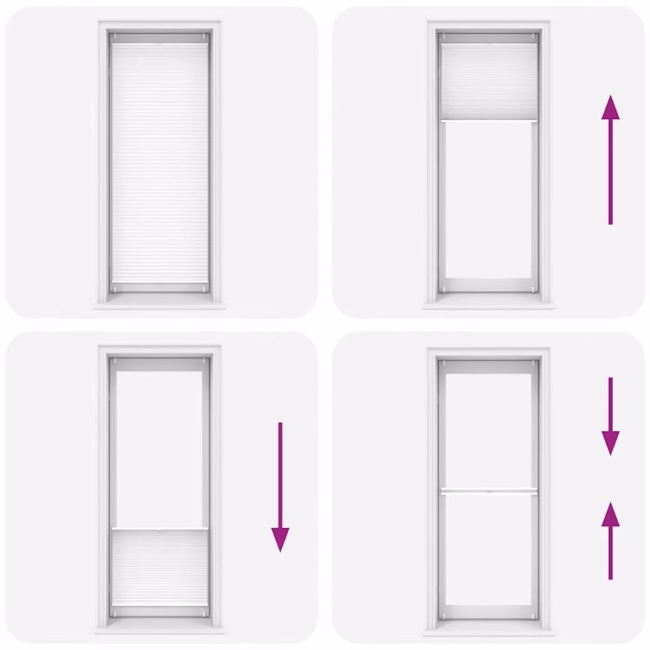 Plisseekardin klambrikinnitusega, valge, 90 x 200 cm – 6