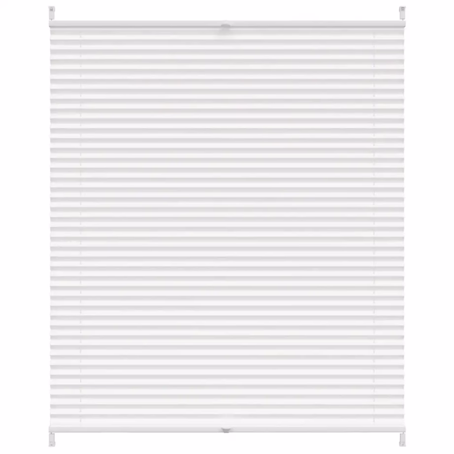 Valge plisseekardin klambrikinnitusega, 100 x 125 cm – 2