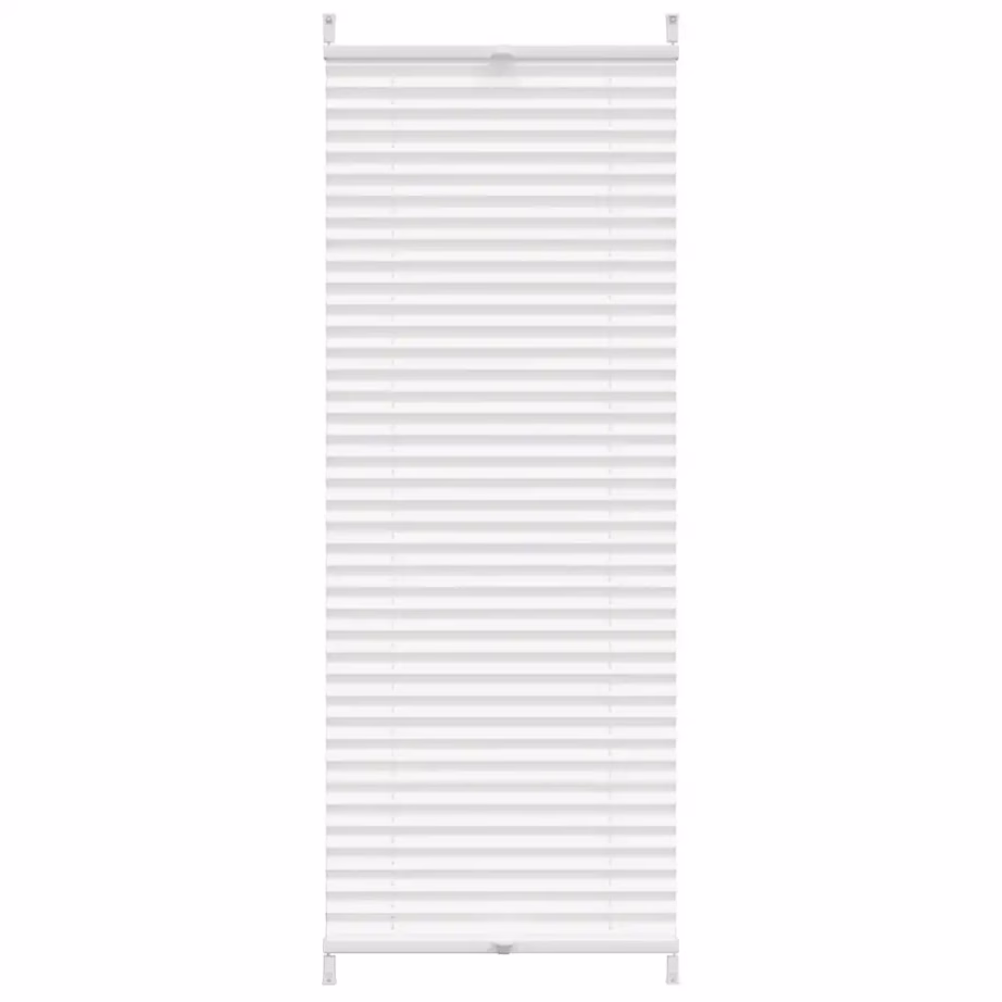 Valge plisseekardin klambrikinnitusega, 50 x 100 cm – 2