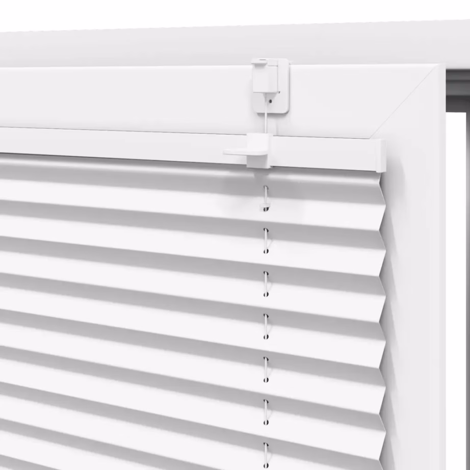 Plisseeritud ruloo, valge, 70 x 150 cm, kanga laius 69,4 cm – 9