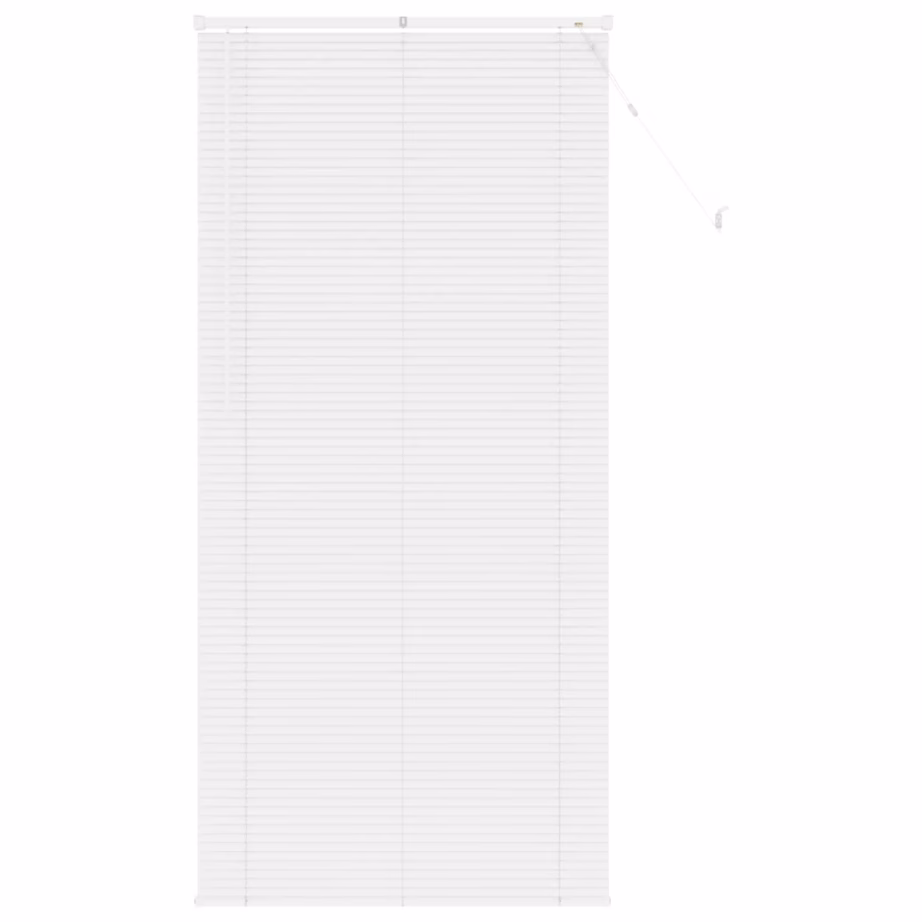 Valge reguleeritav PVC veneetsia ribakardin, 213 x 80 cm – 2
