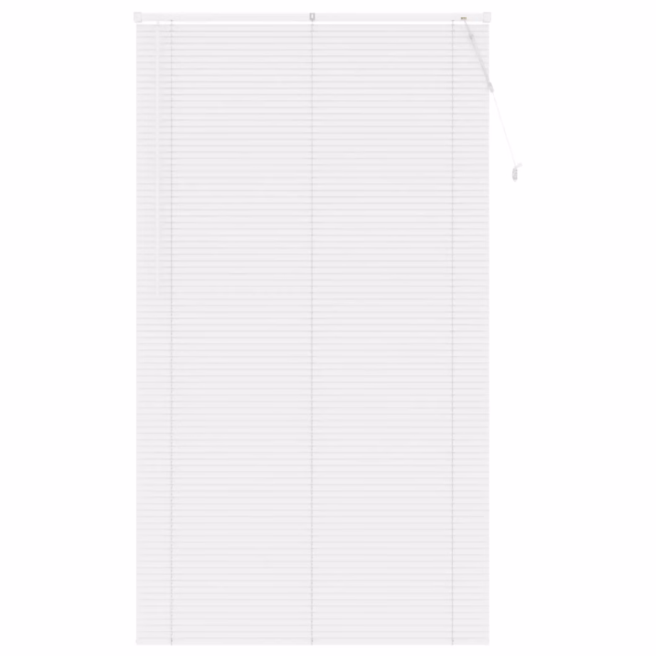 Reguleeritav veneetsia ruloo, valge PVC, 213 x 110 cm – 2