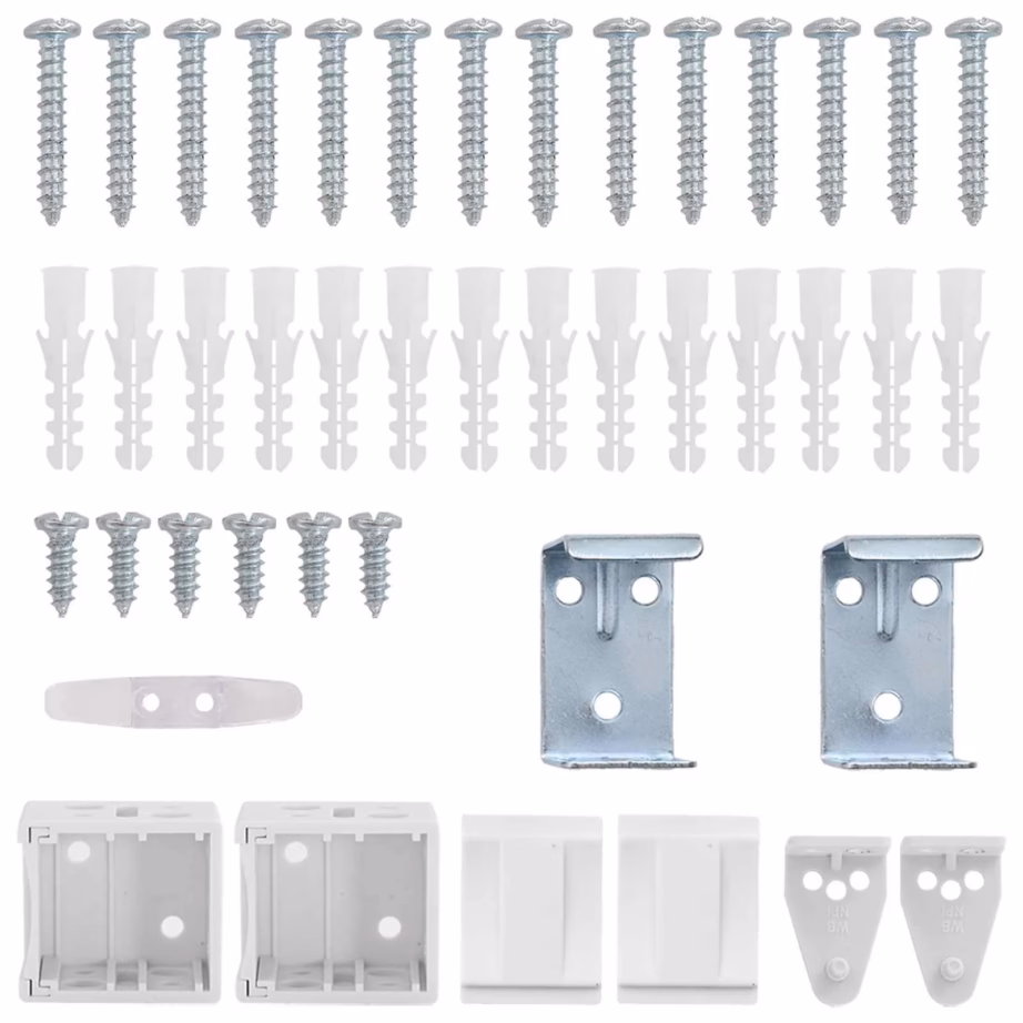 Reguleeritav Veneetsia ruloo, valge PVC, 213 x 160 cm – 8