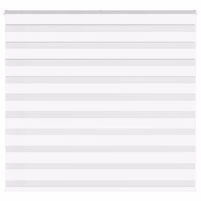 Valge sebra ruloo kettmehhanismiga, 160 x 100 cm, 100% polüester