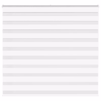 Valge sebra ruloo kettmehhanismiga, puurteta paigaldus, 165 x 150 cm