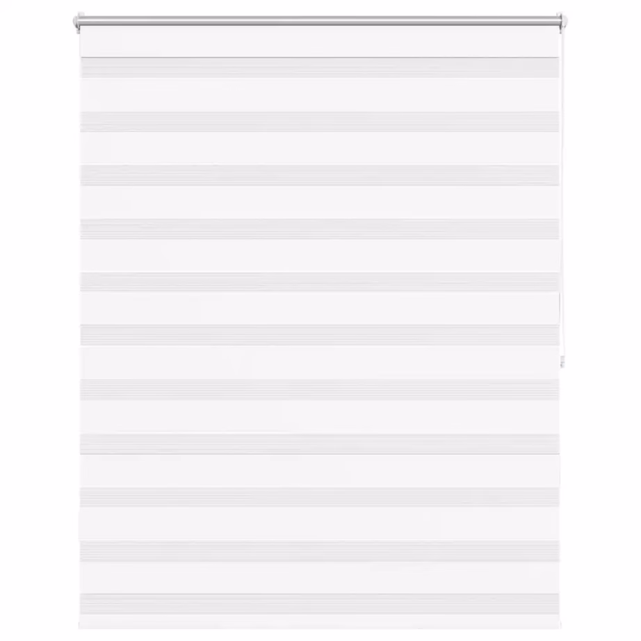 Valge sebraruloo, 120 x 175 cm, 100% polüester – 2