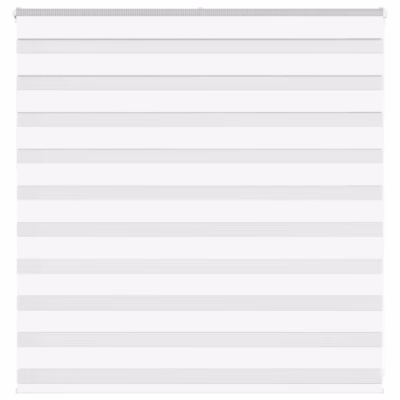 Valge sebraruloo kettmehhanismiga, 140 x 100 cm, 100% polüester