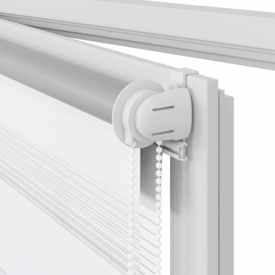 Valge sebraruloo päev-öö efektiga, 60 x 120 cm, 100% polüester – 9