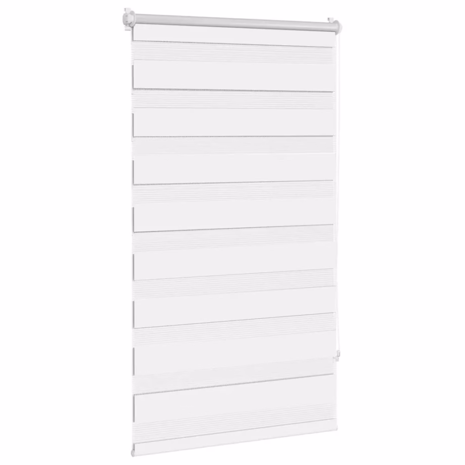 Valge sebraruloo, 70 x 120 cm, ruloo laius 67 cm, 100% polüester – 3