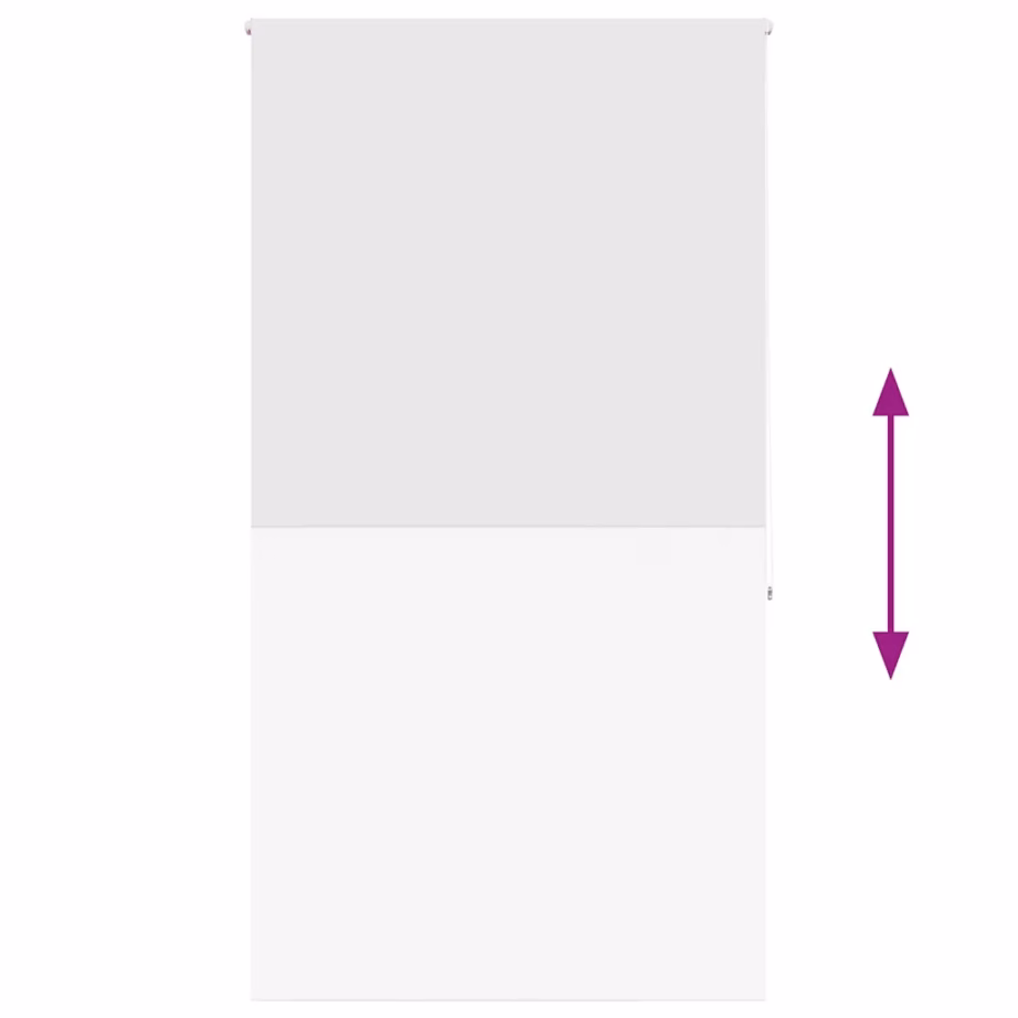 Valge veekindel duširuloo kettimehhanismiga, 140 x 240 cm, PEVA, alumiiniumsiin – 5