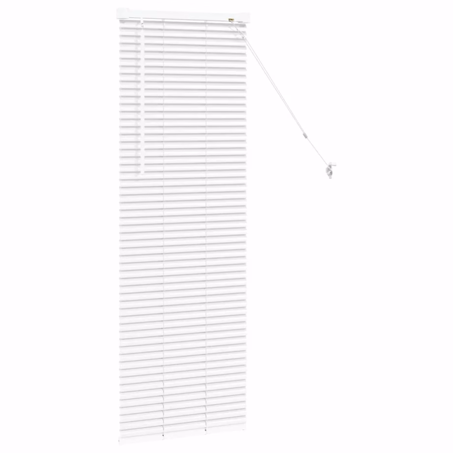 Valge alumiiniumist Veneetsia ruloo 130 x 50 cm – 5