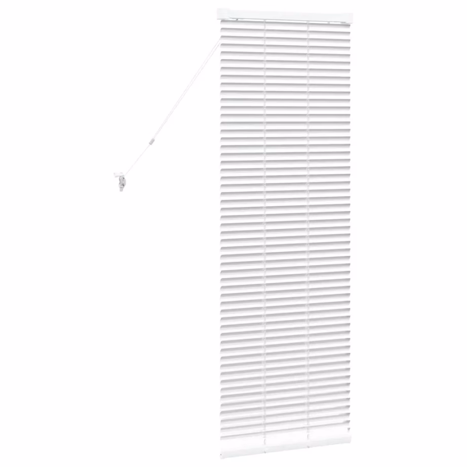 Valge alumiiniumist Veneetsia ruloo 130 x 50 cm – 7