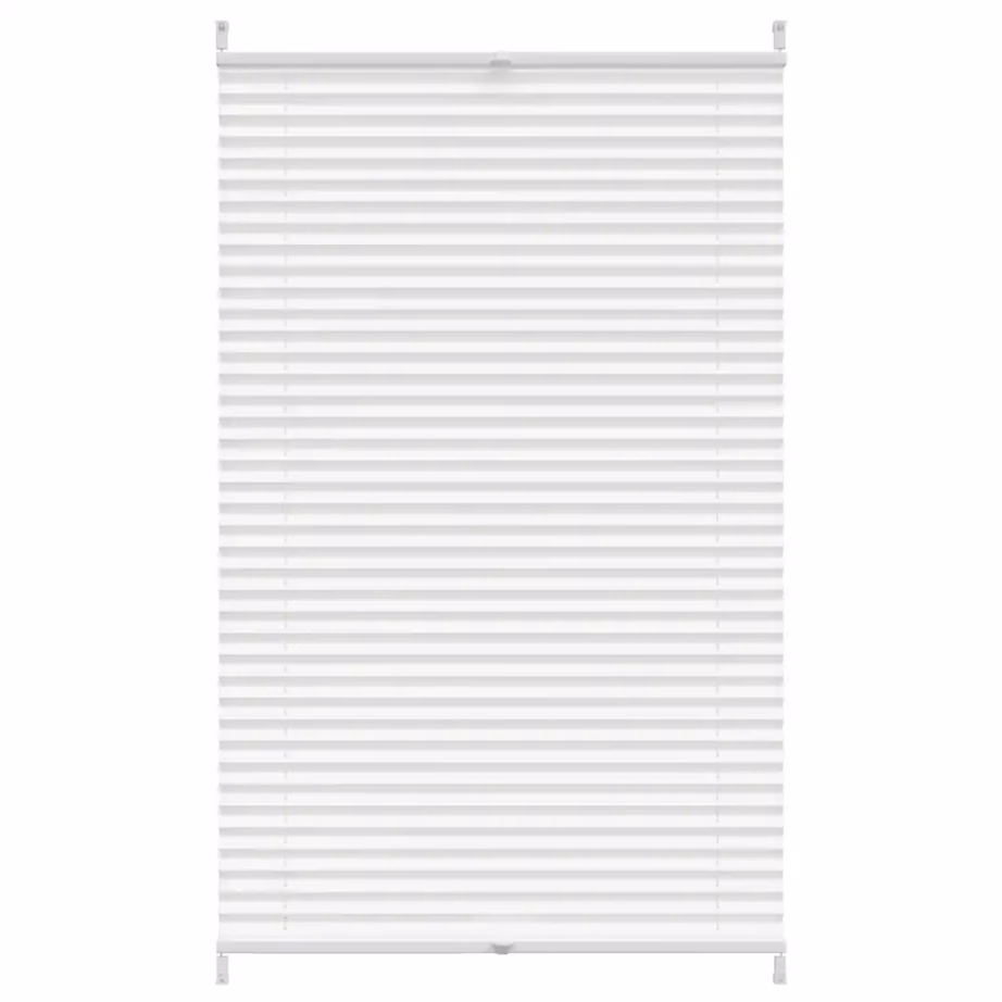 Valge volditud ruloo klambritega paigaldusega, 90 x 125 cm – 2