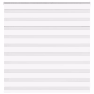 Zebra ruloo läbipaistvate ja läbipaistmatute ribadega, valge, 145 x 100 cm