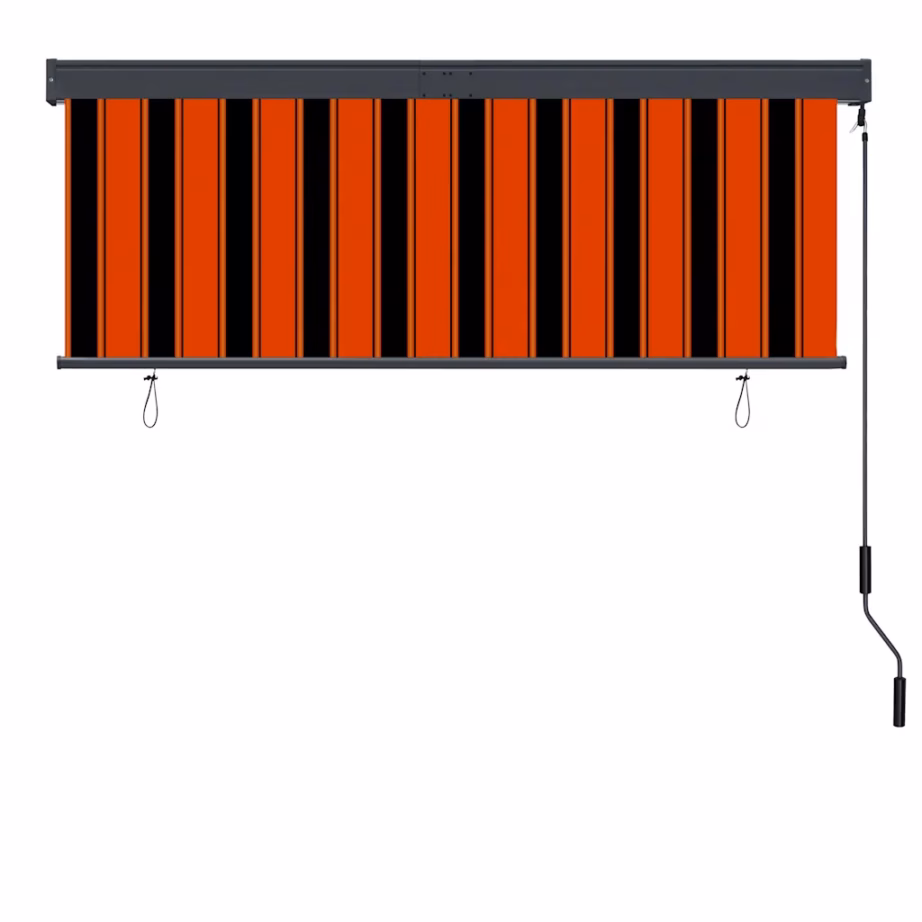 Väliruloo käsivändaga, 160 x 250 cm, oranž/pruun, laepaigalduseks – 4